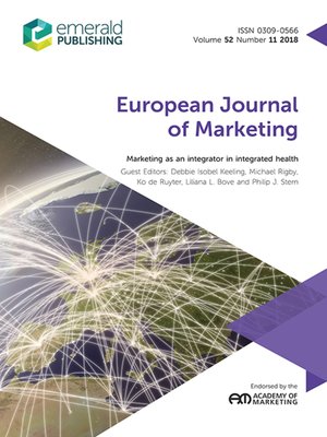 cover image of European Journal of Marketing, Volume 52, Number 11